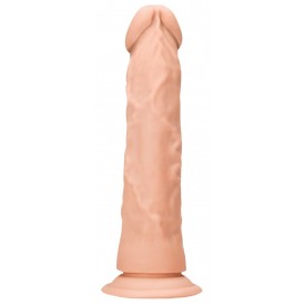 Телесный фаллоимитатор Realistic Dildo с трусиками - 26,7 см.